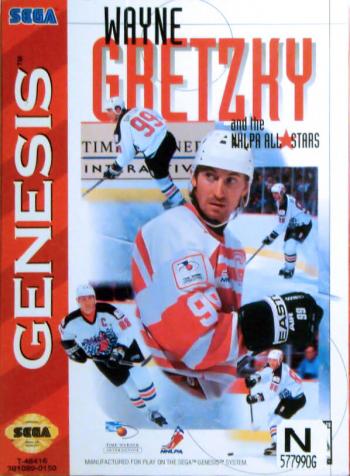Cover Wayne Gretzsky NHLPA All-Stars for Genesis - Mega Drive